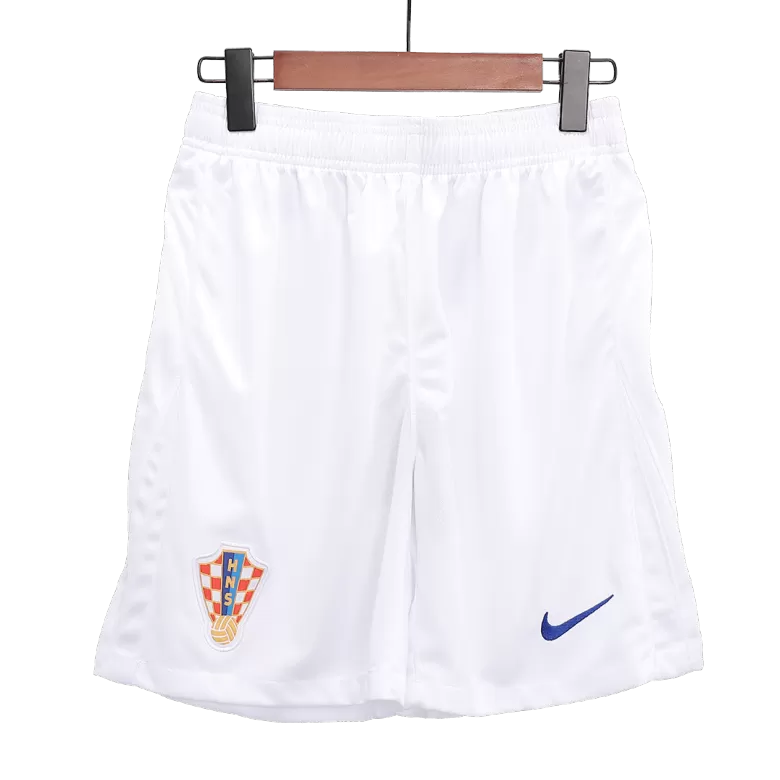 Croatia Soccer Shorts Custom Home 2024 - bestsoccerstore