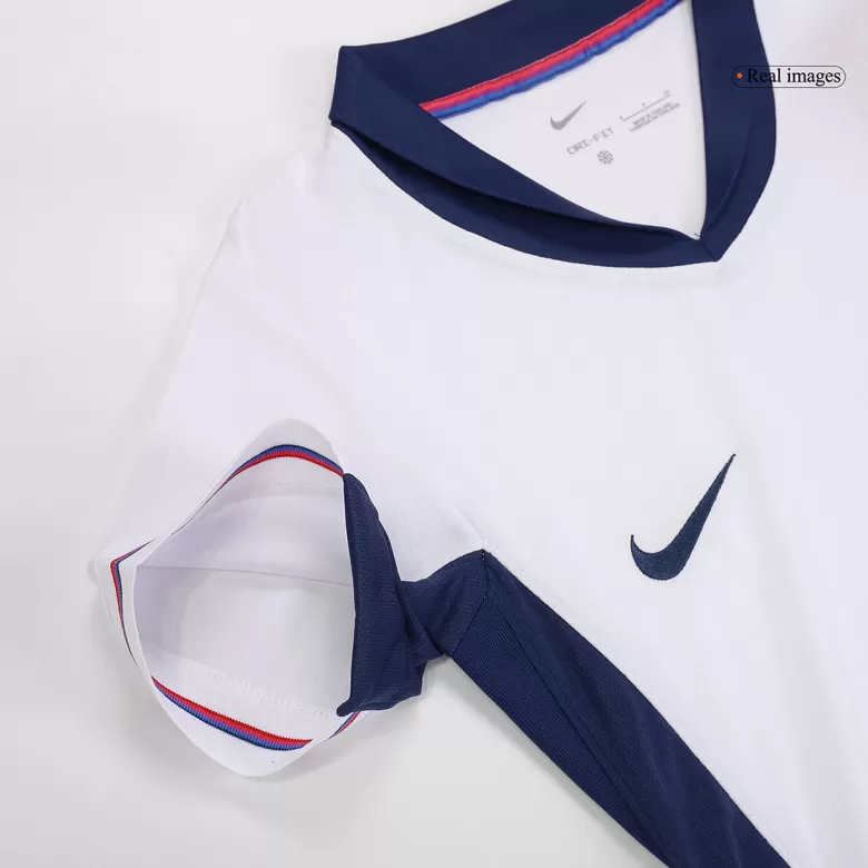 England Soccer Jersey Home Women's Custom Shirt 2024 - bestsoccerstore