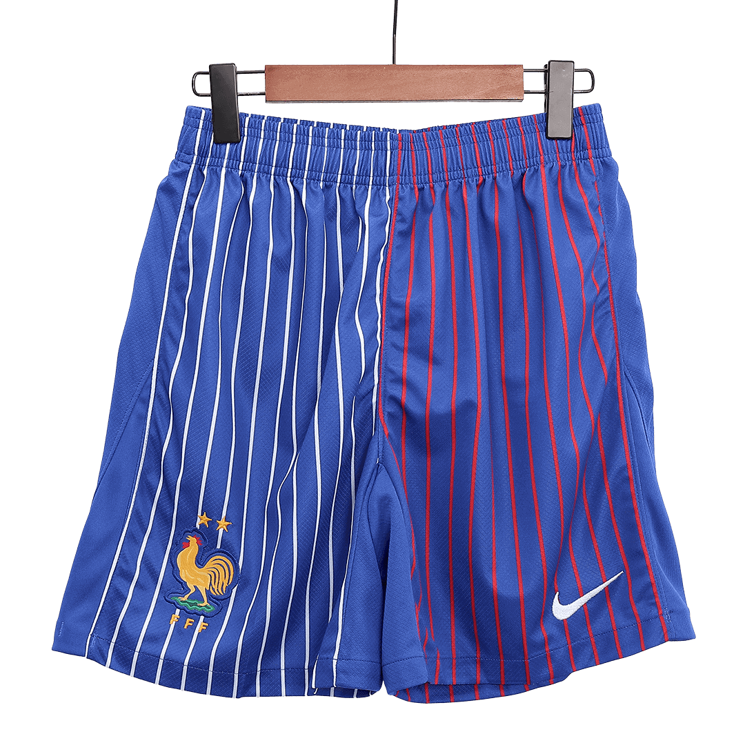 France Soccer Shorts Custom Away - bestsoccerstore