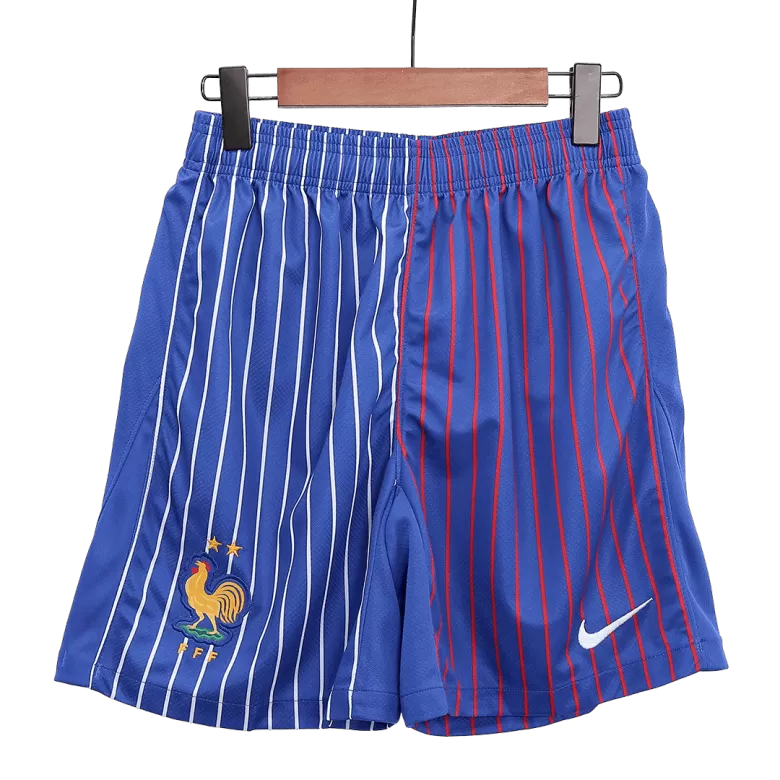 France Soccer Shorts Custom Away 2024 - bestsoccerstore