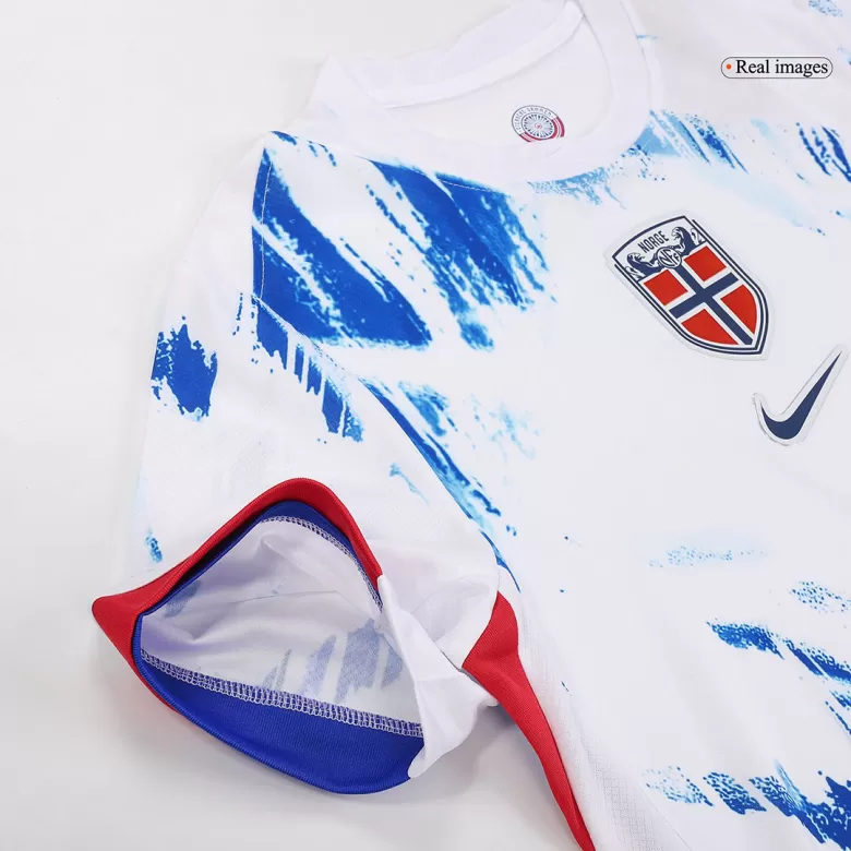 Norway Soccer Jersey Away Custom Shirt 2024 - bestsoccerstore