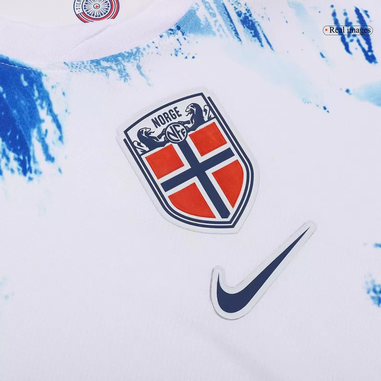 Norway Soccer Jersey Away Custom Shirt 2024 - bestsoccerstore