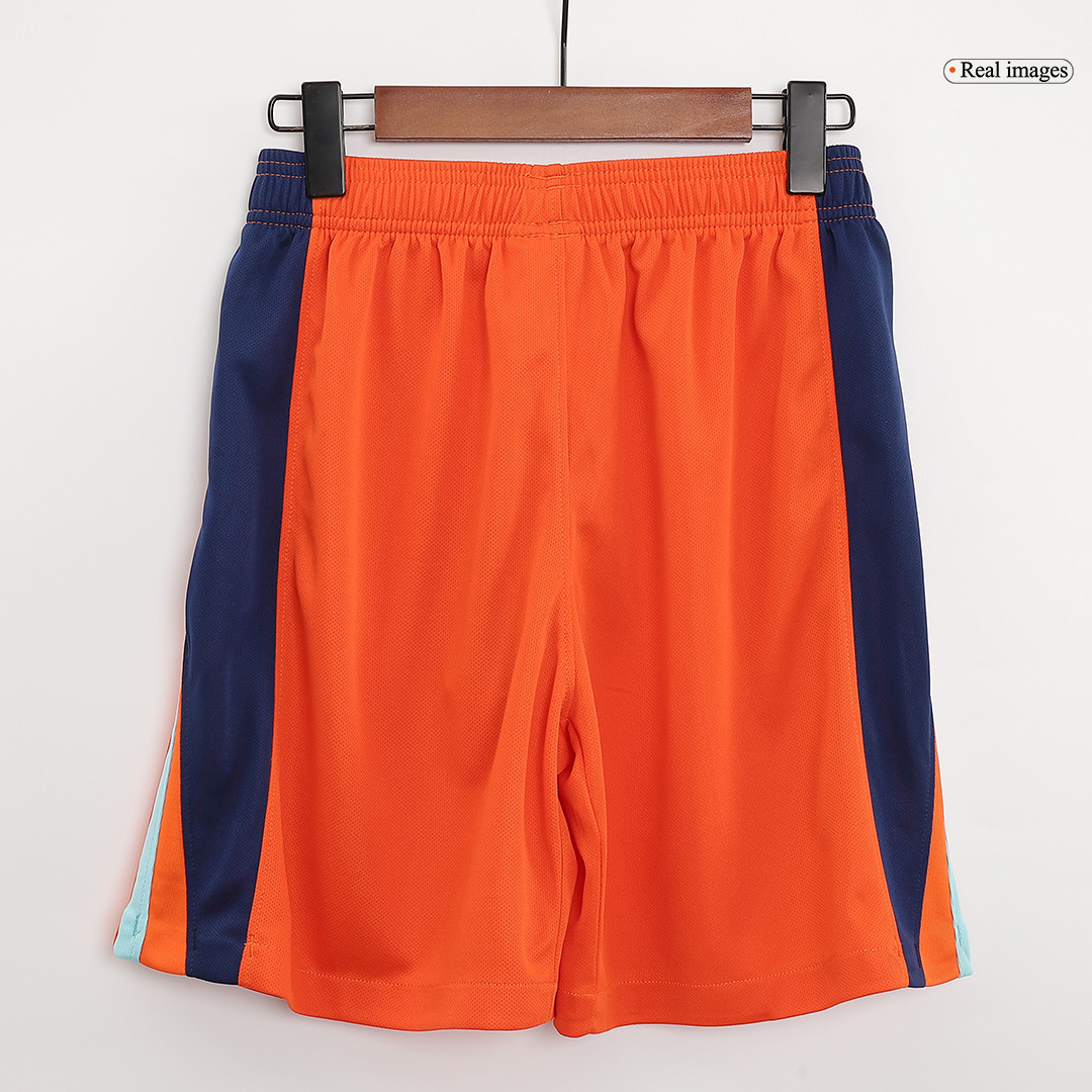 Netherlands Soccer Shorts Custom Home