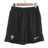 Portugal Soccer Shorts Custom Away 2024 - bestsoccerstore