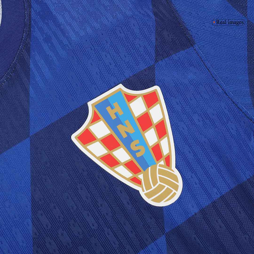 Croatia Away Custom Player Version Soccer Jersey Euro - bestsoccerstore