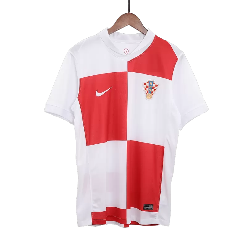 Croatia Soccer Jersey Home Custom Shirt 2024 - bestsoccerstore