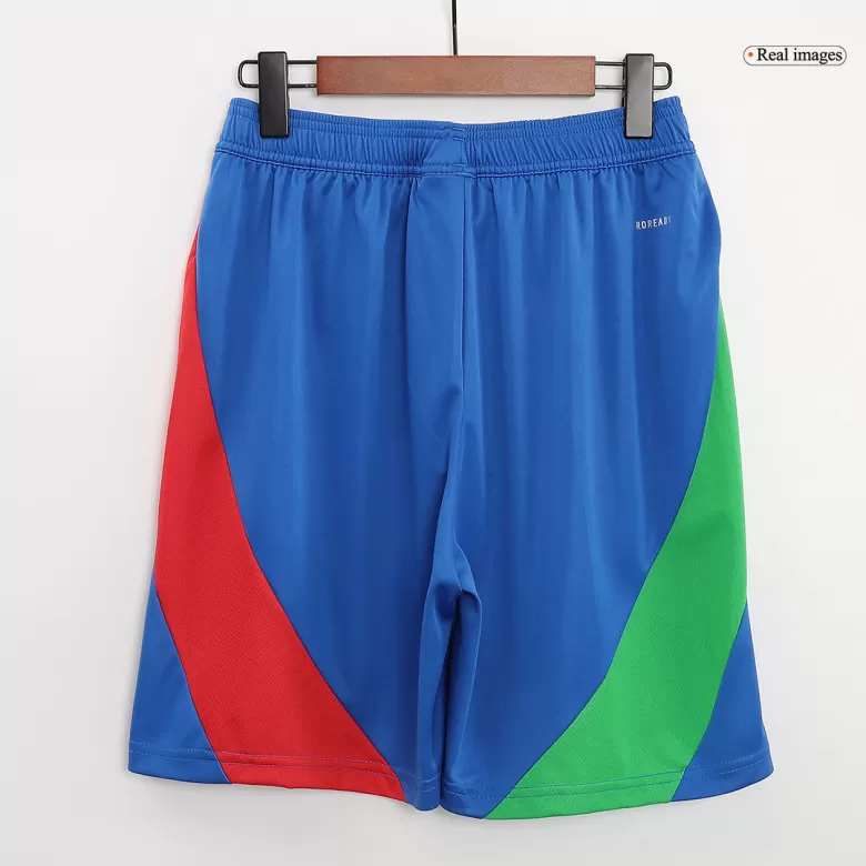 Italy Soccer Shorts Custom Away 2024 - bestsoccerstore