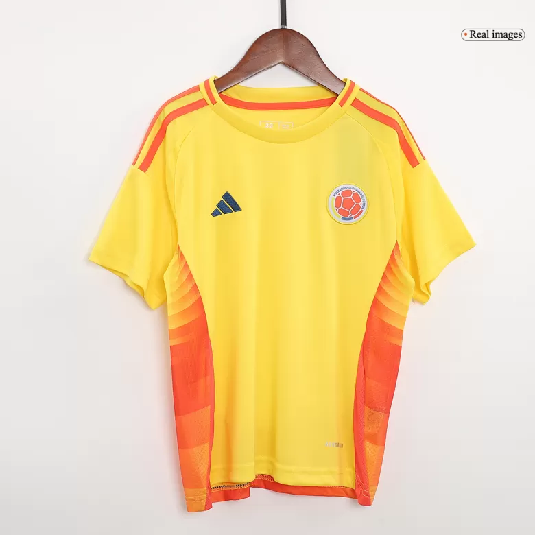 Kids Colombia Custom Home Soccer Kits 2024 - bestsoccerstore