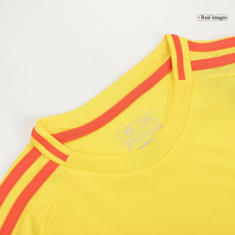 Kids Colombia Custom Home Soccer Kits 2024 - bestsoccerstore