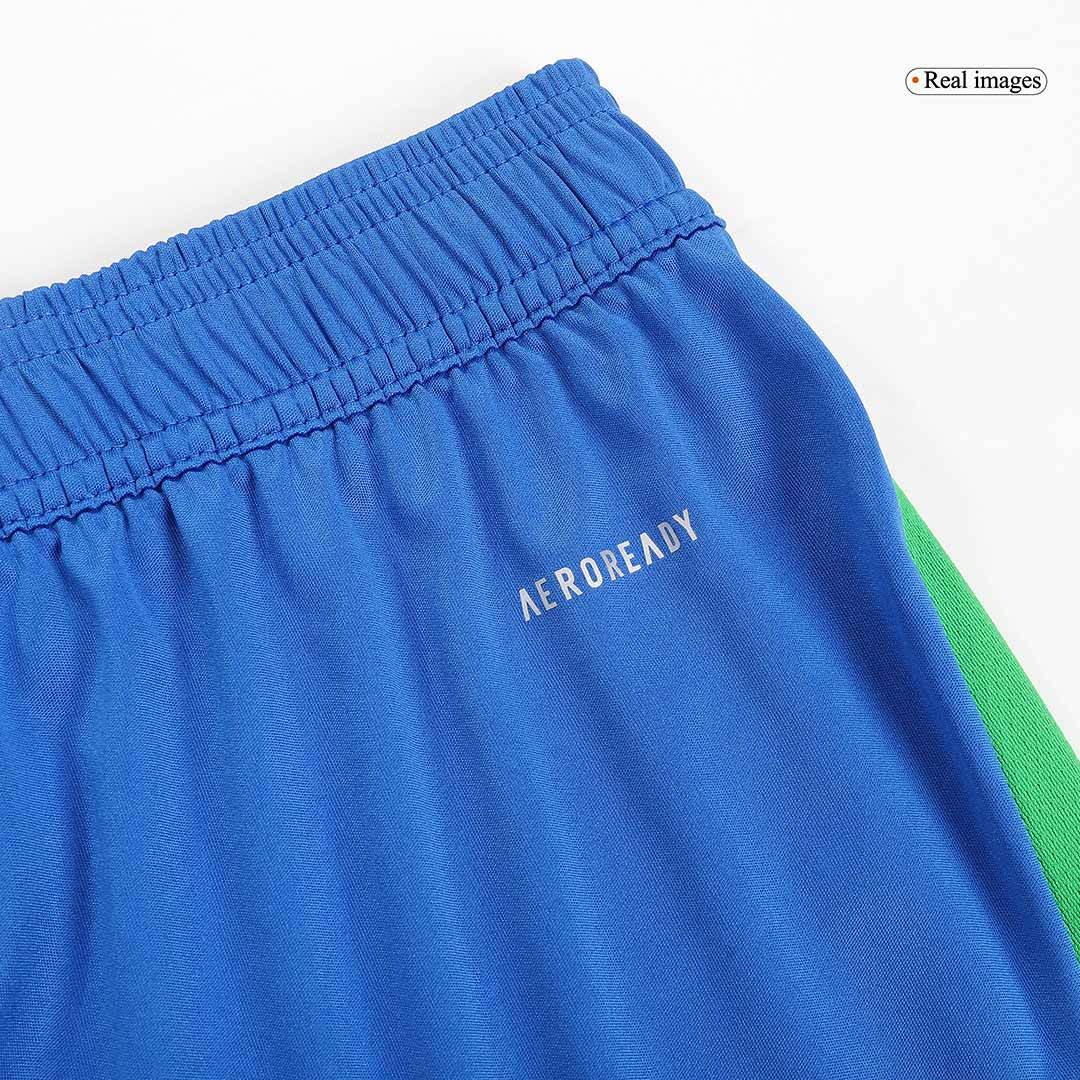 Italy Soccer Shorts Custom Away - bestsoccerstore