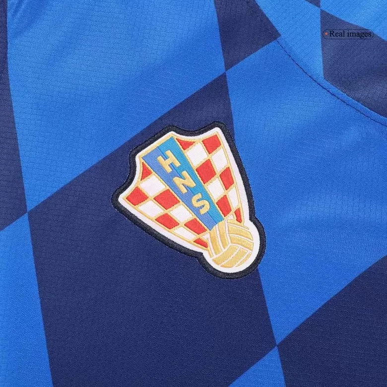 Croatia Soccer Jersey Away Custom Shirt 2024 - bestsoccerstore