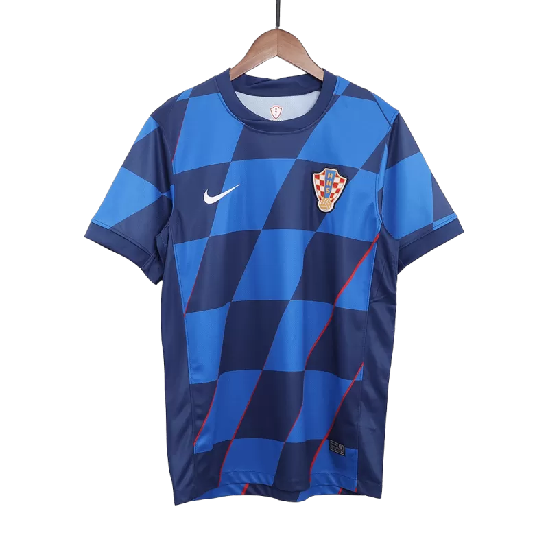 Croatia Soccer Jersey Away Custom Shirt 2024 - bestsoccerstore