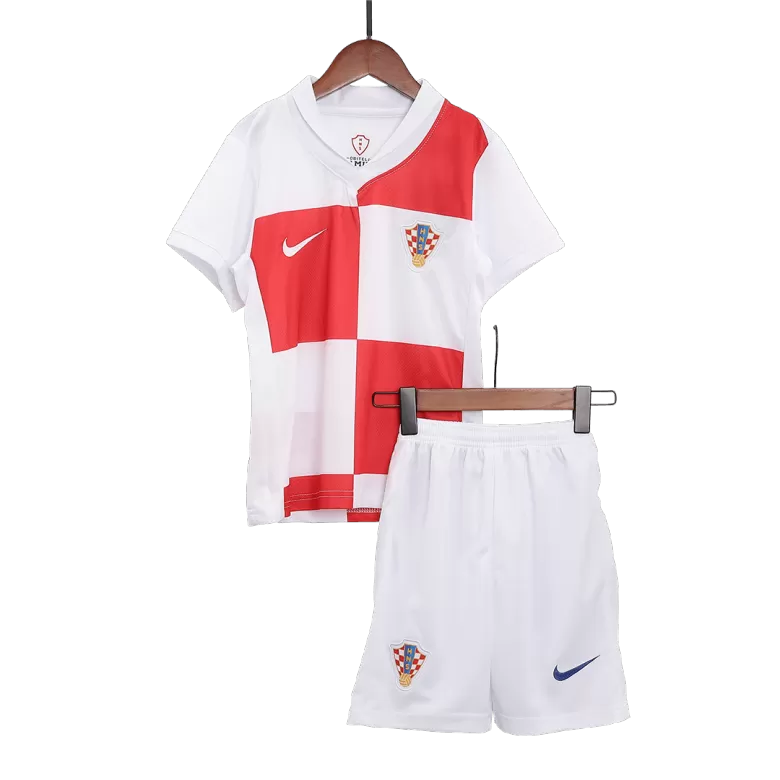 Kids Croatia Custom Home Soccer Kits 2024 - bestsoccerstore