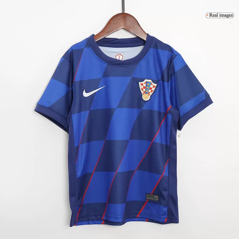 Kids Croatia Custom Away Soccer Kits 2024 - bestsoccerstore