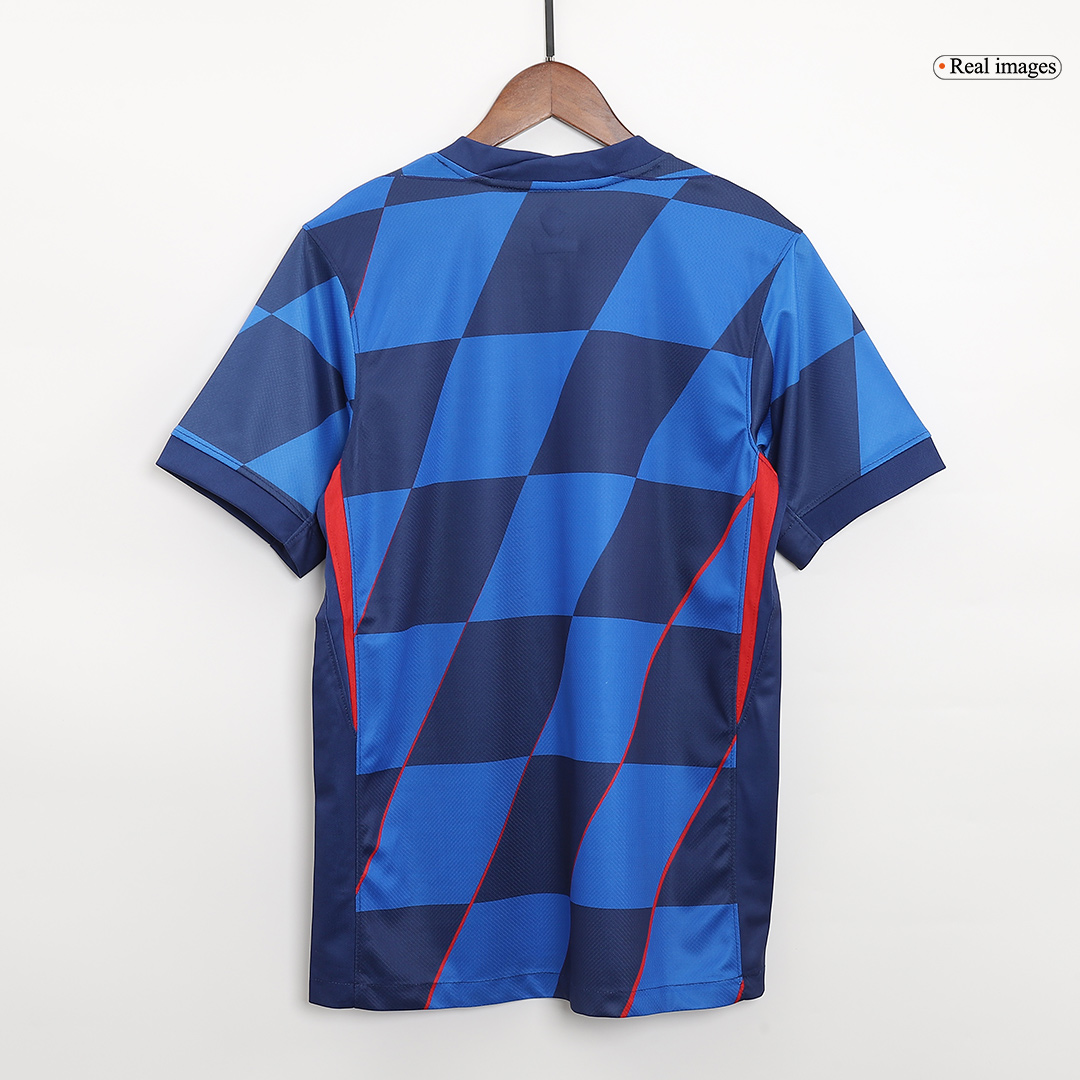 Croatia Soccer Jersey Away Custom Shirt - bestsoccerstore