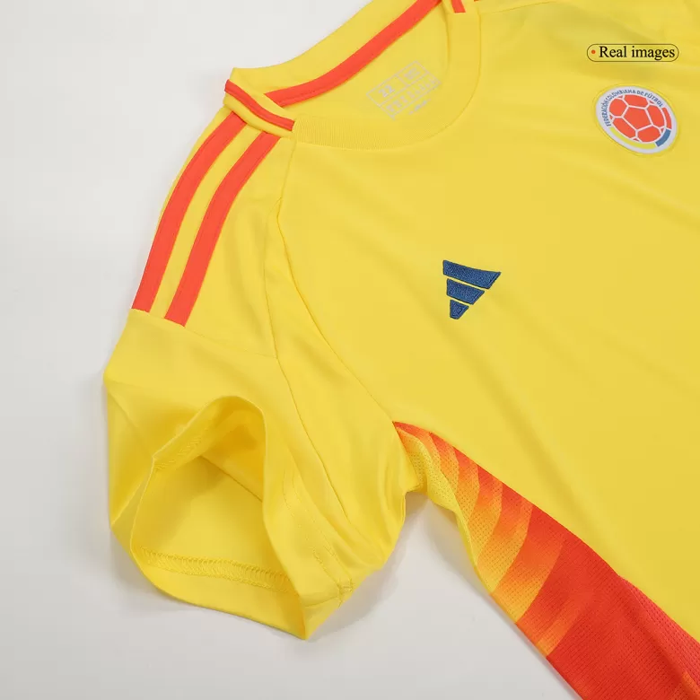 Kids Colombia Custom Home Soccer Kits 2024 - bestsoccerstore