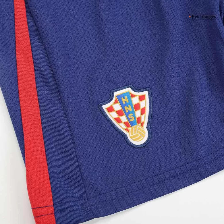 Kids Croatia Custom Away Soccer Kits 2024 - bestsoccerstore