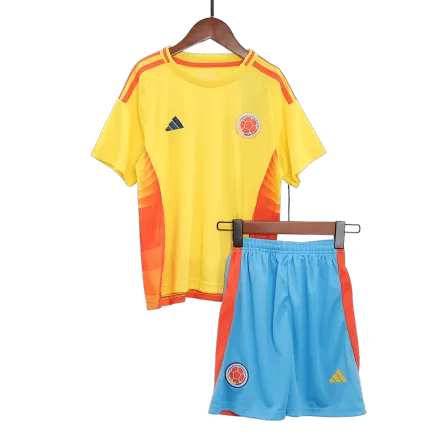 Kids Colombia Custom Home Soccer Kits 2024 - bestsoccerstore