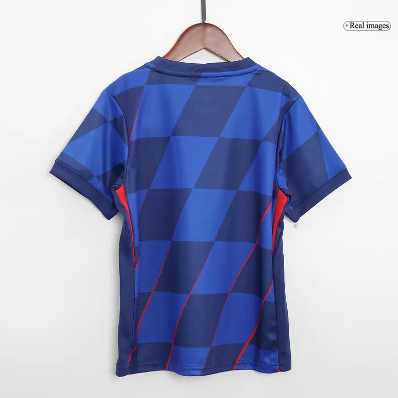 Kids Croatia Custom Away Soccer Kits 2024 - bestsoccerstore