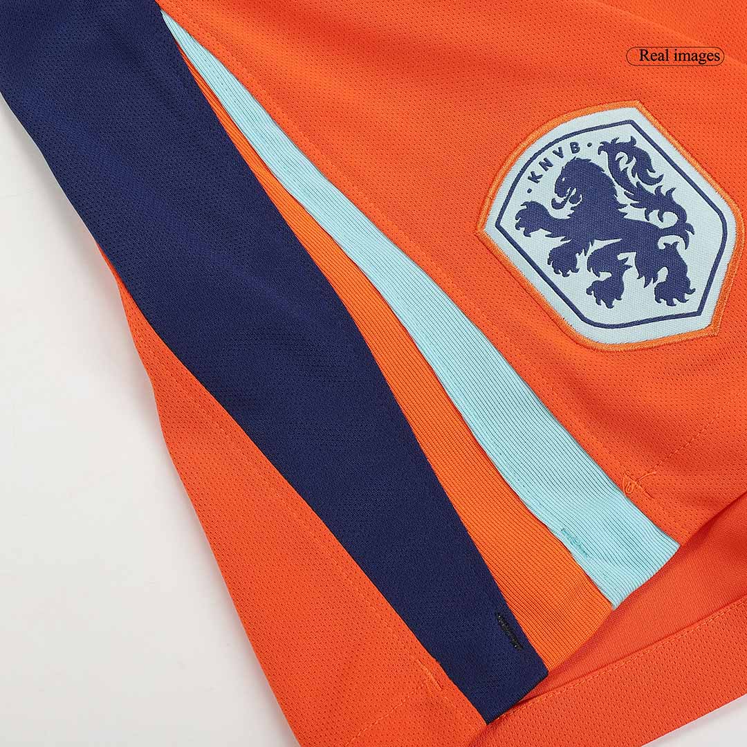Netherlands Soccer Shorts Custom Home - bestsoccerstore