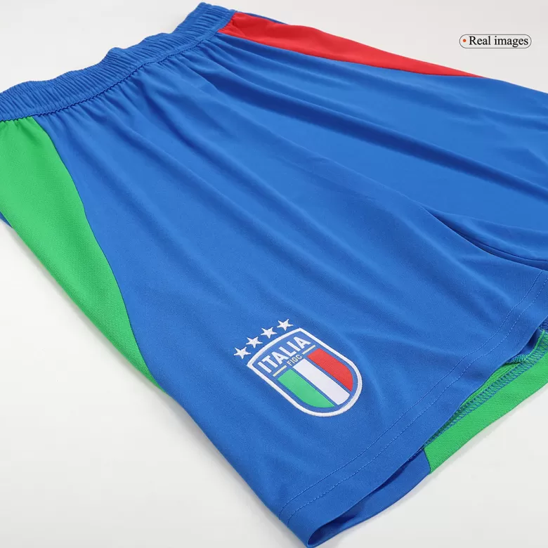 Italy Soccer Shorts Custom Away 2024 - bestsoccerstore