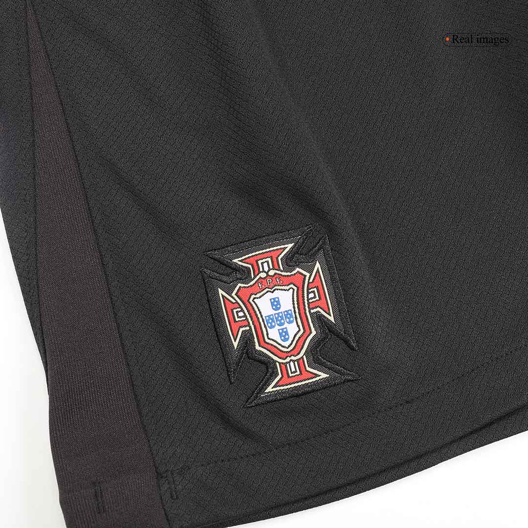 Portugal Soccer Shorts Custom Away - bestsoccerstore