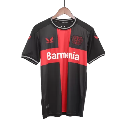 Bayer 04 Leverkusen Soccer Jersey Home Custom Shirt 2023/24 - bestsoccerstore