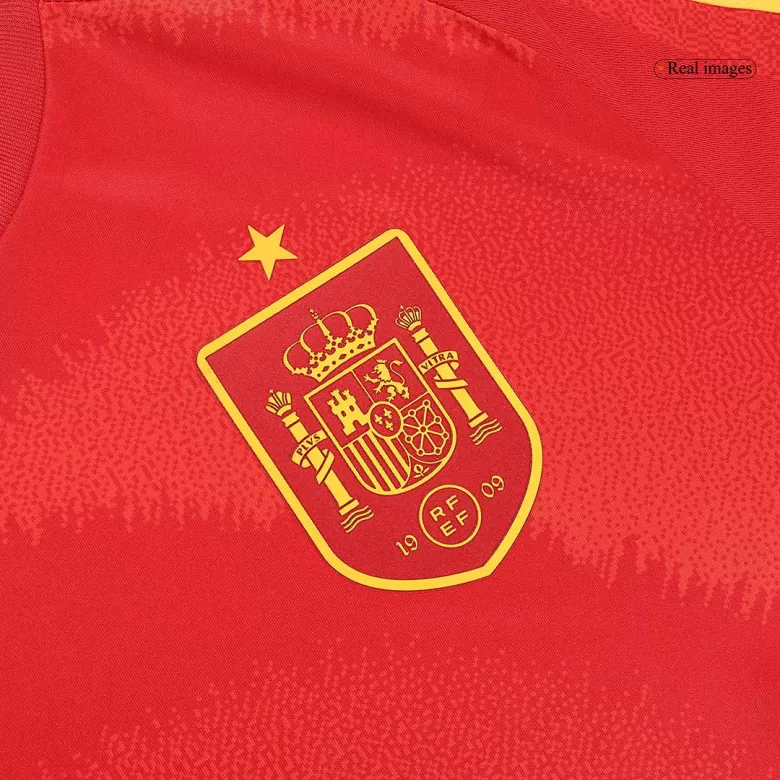 Spain Soccer Jersey Home Custom Shirt 2024 - bestsoccerstore