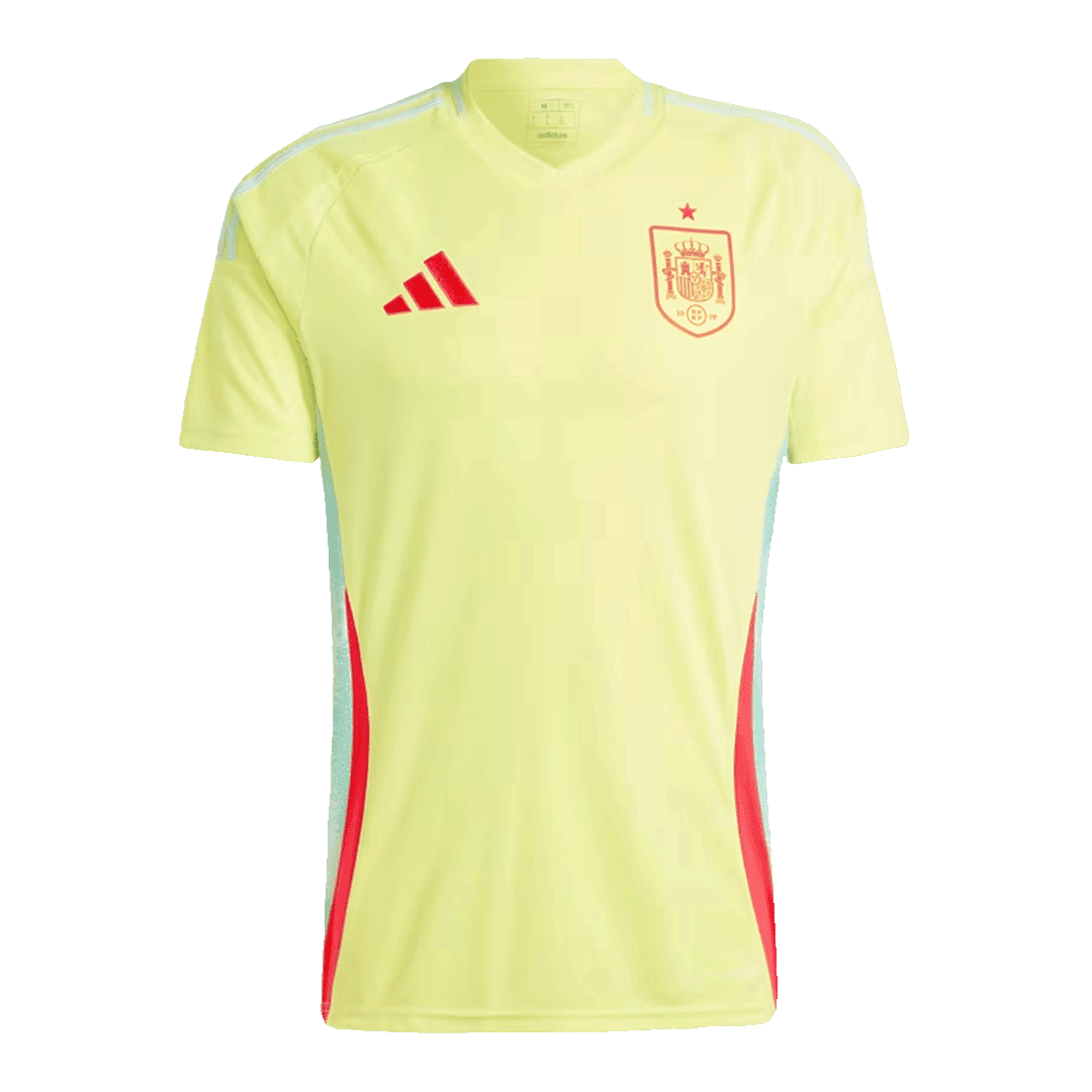 Spain Soccer Jersey Away Custom Shirt - bestsoccerstore