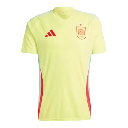 Spain Soccer Jersey Away Custom Shirt 2024 - bestsoccerstore