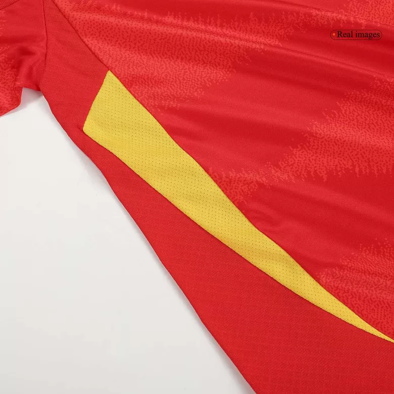 Spain Soccer Jersey Home Custom Shirt 2024 - bestsoccerstore