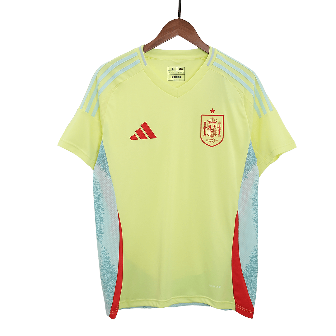 Spain Soccer Jersey Away Custom Shirt - bestsoccerstore