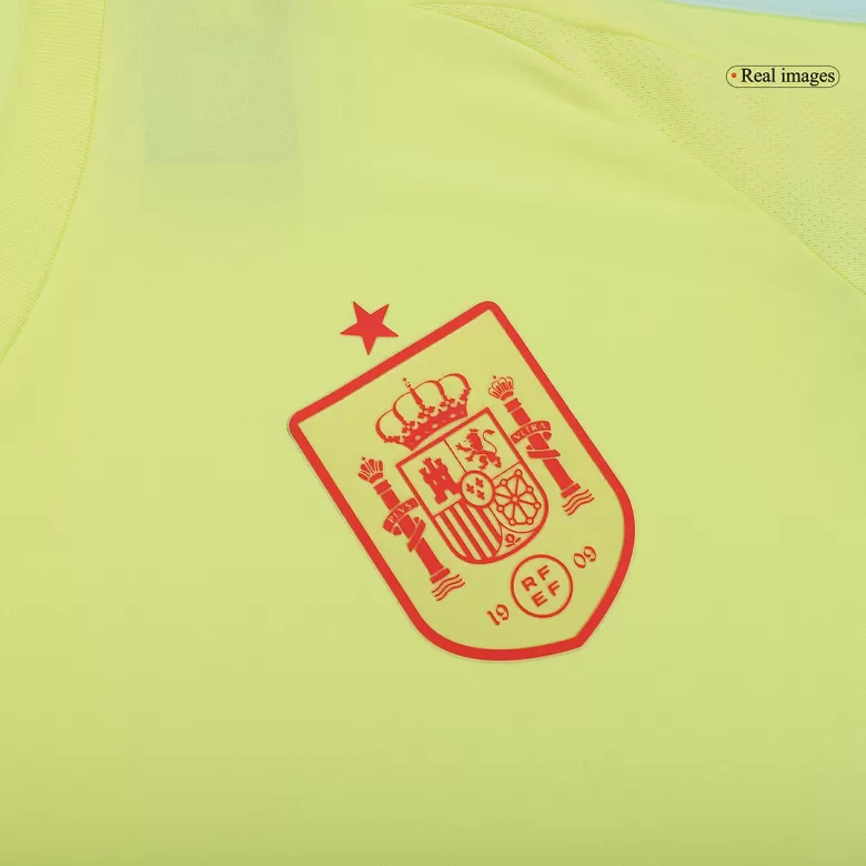MORATA #7 Spain Soccer Jersey Away Custom Shirt 2024 - bestsoccerstore