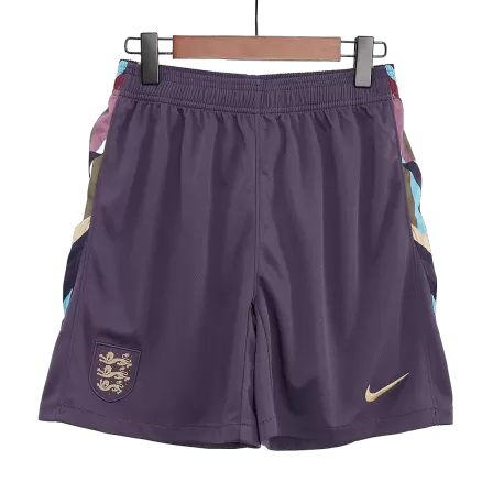 England Soccer Shorts Custom Away 2024 - bestsoccerstore