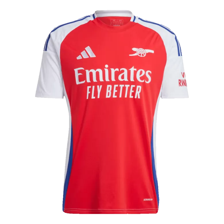 SALIBA #2 Arsenal Soccer Jersey Home Custom Shirt 2024/25 - bestsoccerstore