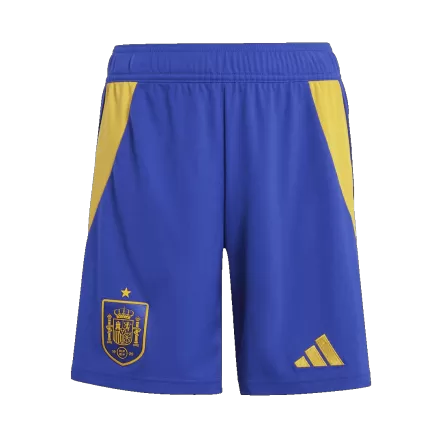 Spain Soccer Shorts Custom Home 2024 - bestsoccerstore