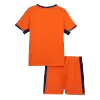 Kids Netherlands Custom Home Soccer Kits 2024 - bestsoccerstore
