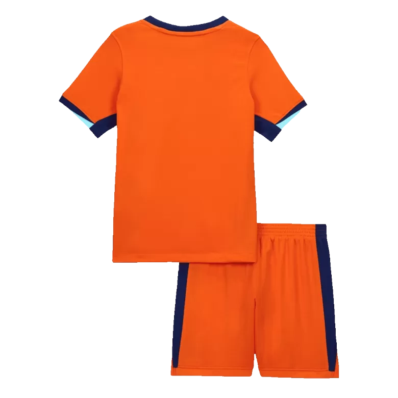 Kids Netherlands Custom Home Soccer Kits 2024 - bestsoccerstore