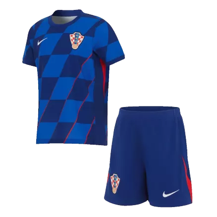 Kids Croatia Custom Away Soccer Kits 2024 - bestsoccerstore