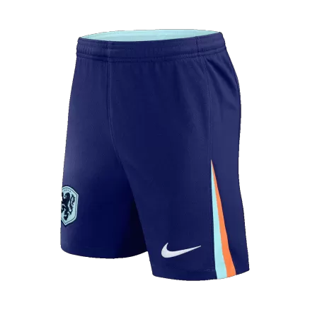 Netherlands Soccer Shorts Custom Away 2024 - bestsoccerstore