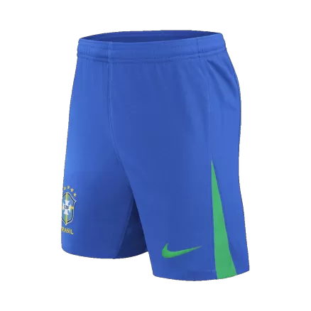 Brazil Soccer Shorts Custom Home 2024 - bestsoccerstore