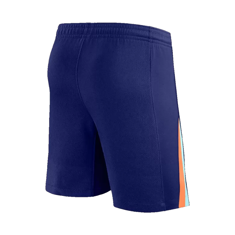 Netherlands Soccer Shorts Custom Away 2024 - bestsoccerstore