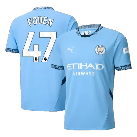 FODEN #47 Manchester City Soccer Jersey Home Shirt 2024/25 - bestsoccerstore