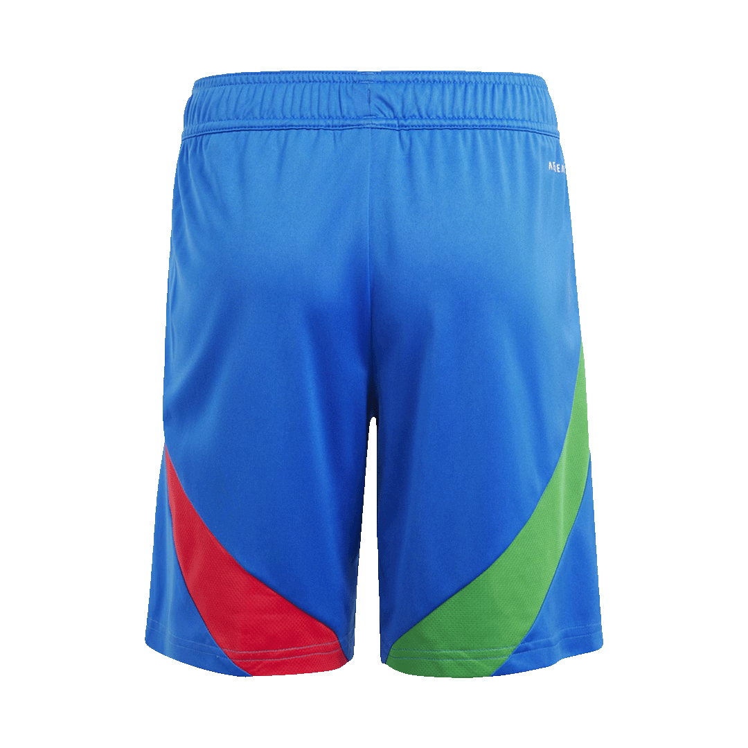 Italy Soccer Shorts Custom Away