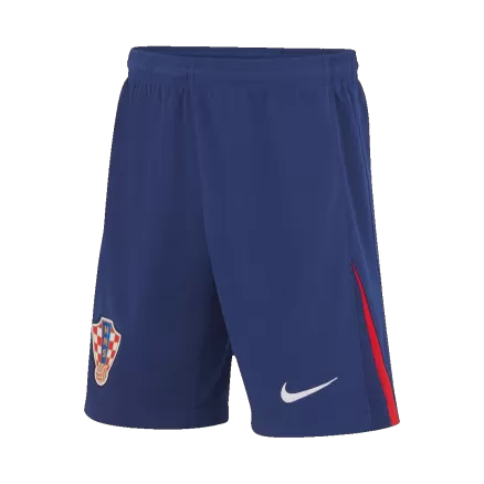 Croatia Soccer Shorts Custom Away 2024 - bestsoccerstore