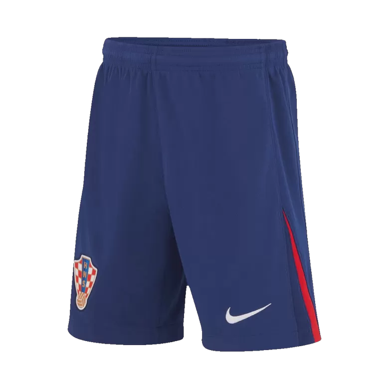 Croatia Soccer Shorts Custom Away 2024 - bestsoccerstore