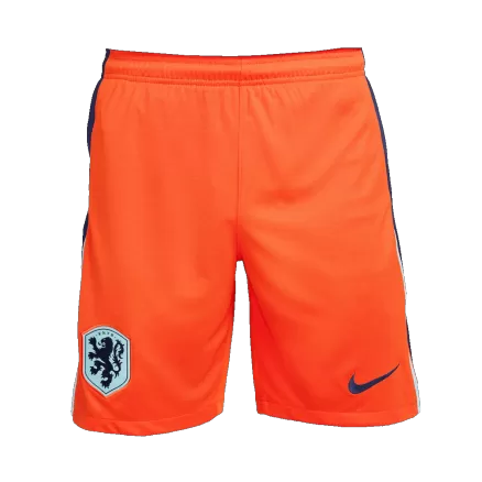 Netherlands Soccer Shorts Custom Home 2024 - bestsoccerstore