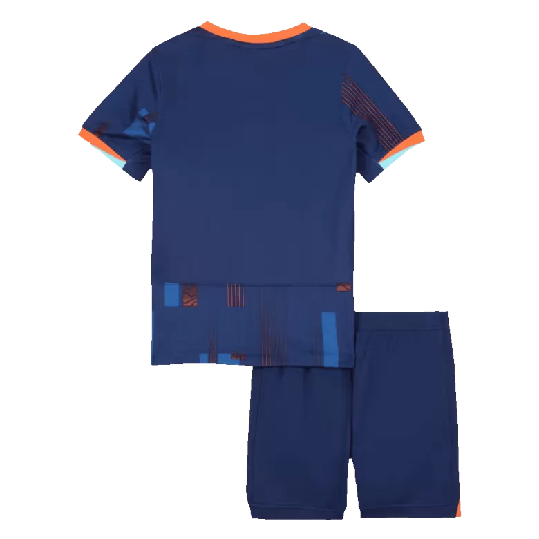 Kids Netherlands Custom Away Soccer Kits 2024 - bestsoccerstore