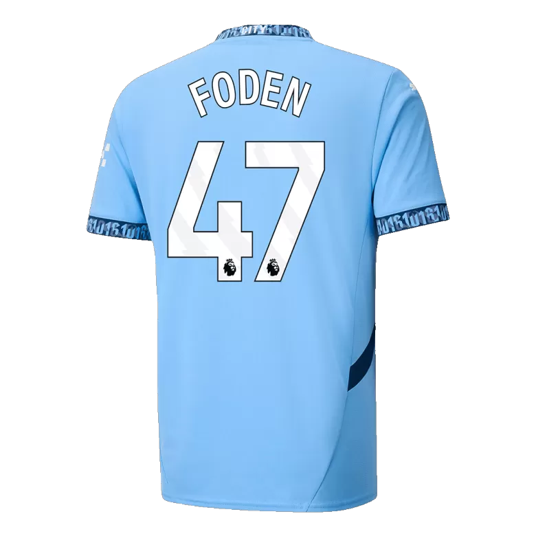 FODEN #47 Manchester City Soccer Jersey Home Shirt 2024/25 - bestsoccerstore