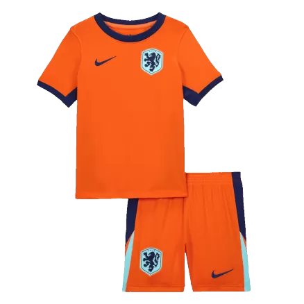 Kids Netherlands Custom Home Soccer Kits 2024 - bestsoccerstore